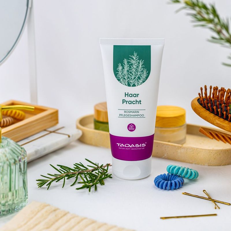 Rosmarin Bio Sjampo - Taoasis Haar Pracht Pflegeshampoo