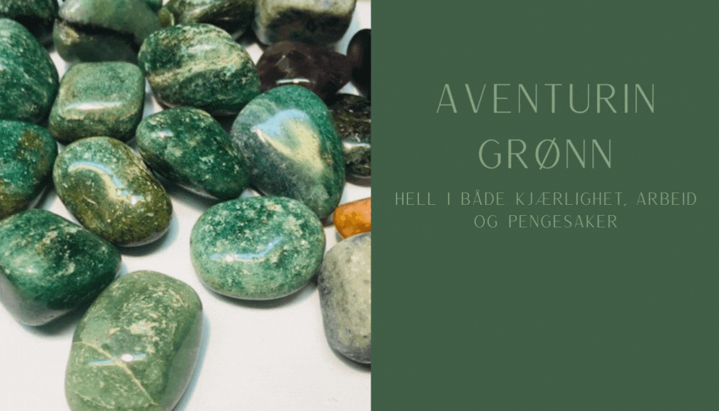 Aventurin Grønn Engle Anheng