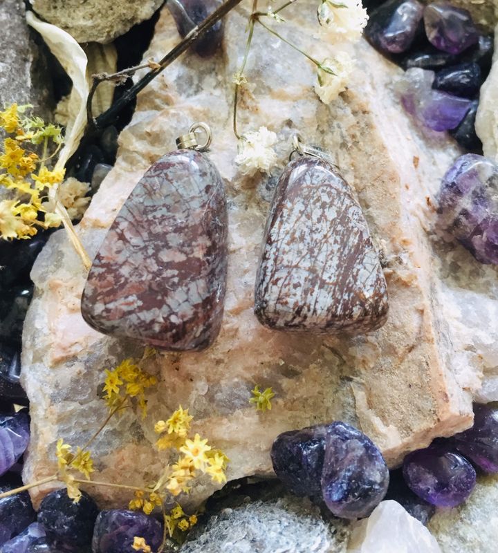 Obsidian, Brun Snøfnugg tromlet anheng