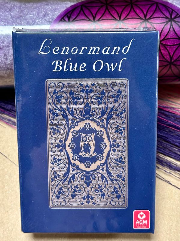Lenormand Blue Owl Silver Edition