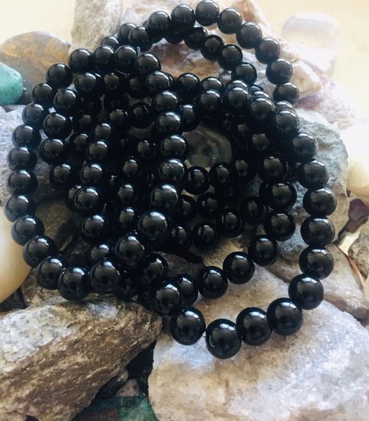 Hovedbilde Sort Onyx Armbånd 8mm