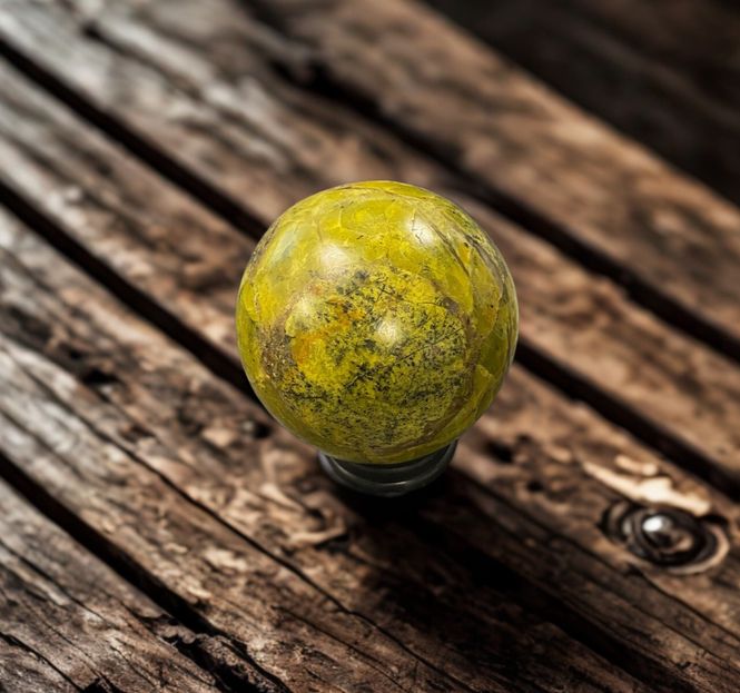 Hovedbilde Opal Grønn 60mm Kule - Kun 1 ...