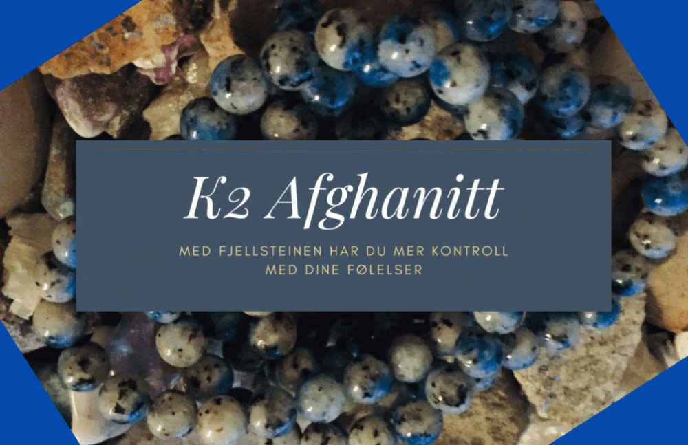 Armbånd K2 Afghanitt 6mm