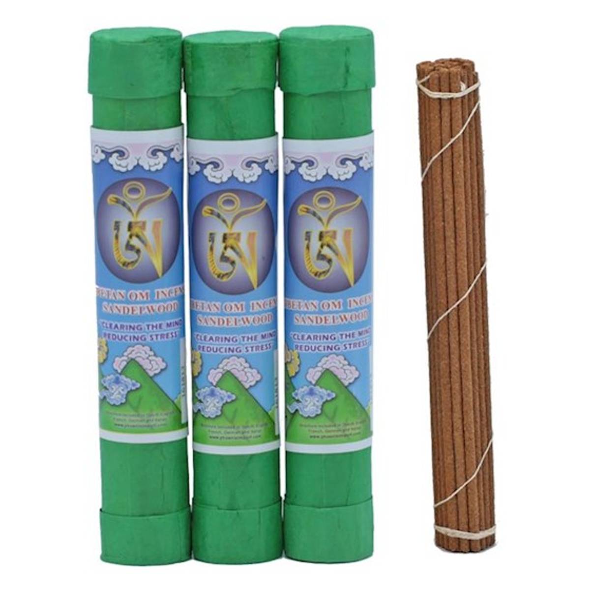 Tibetansk OM Sandalwood Røkelse