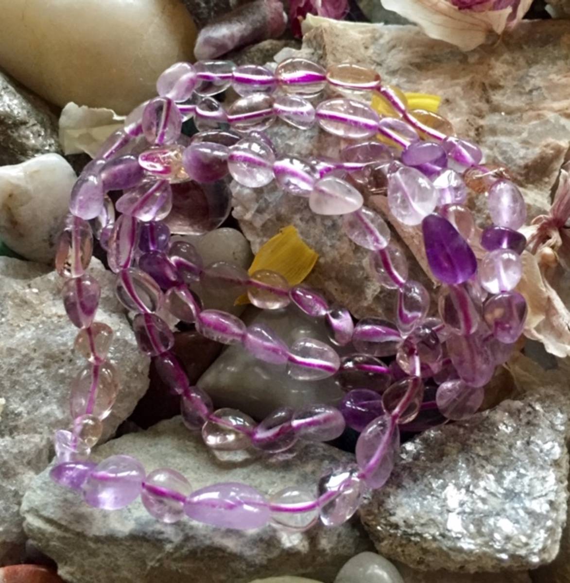 Armbånd Ametrin Nuggets