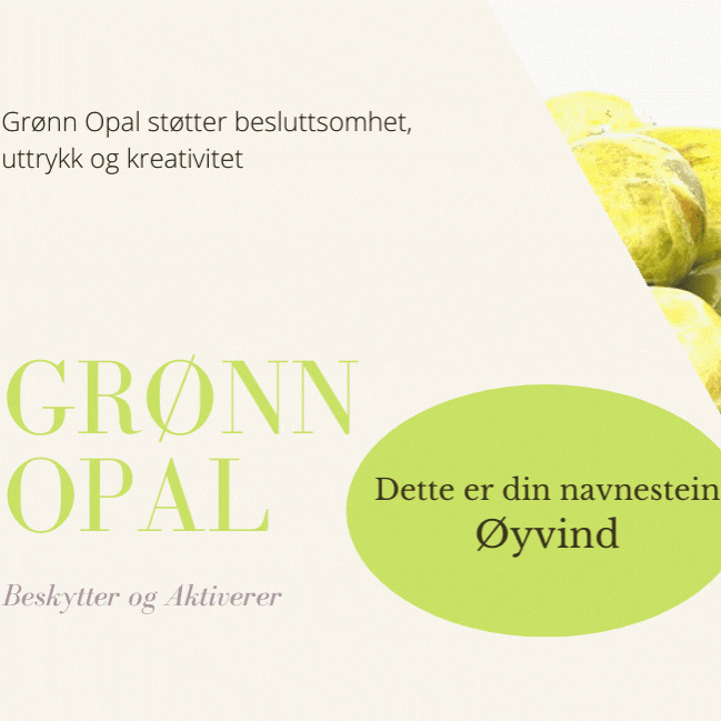 Øyvind - Din Navnestein
