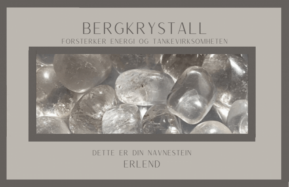 Hovedbilde Erlend - Din Navnestein