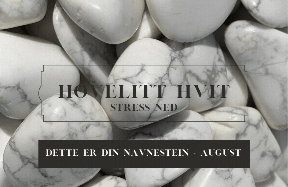 Hovedbilde August - Din Navnestein