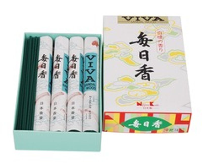Røkelse Mainichi-Koh Viva: SANDALWOOD 10 R 500  pinner