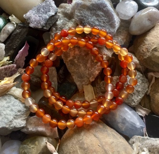 Hovedbilde Armbånd Karneol 6mm
