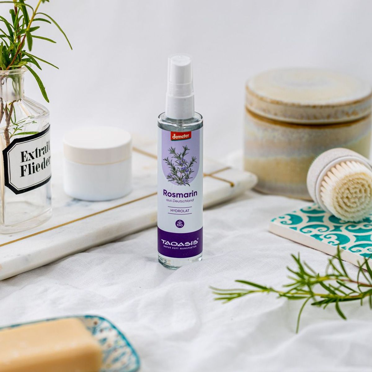 Hydrolat Blomstervann Rosmarin 50ml