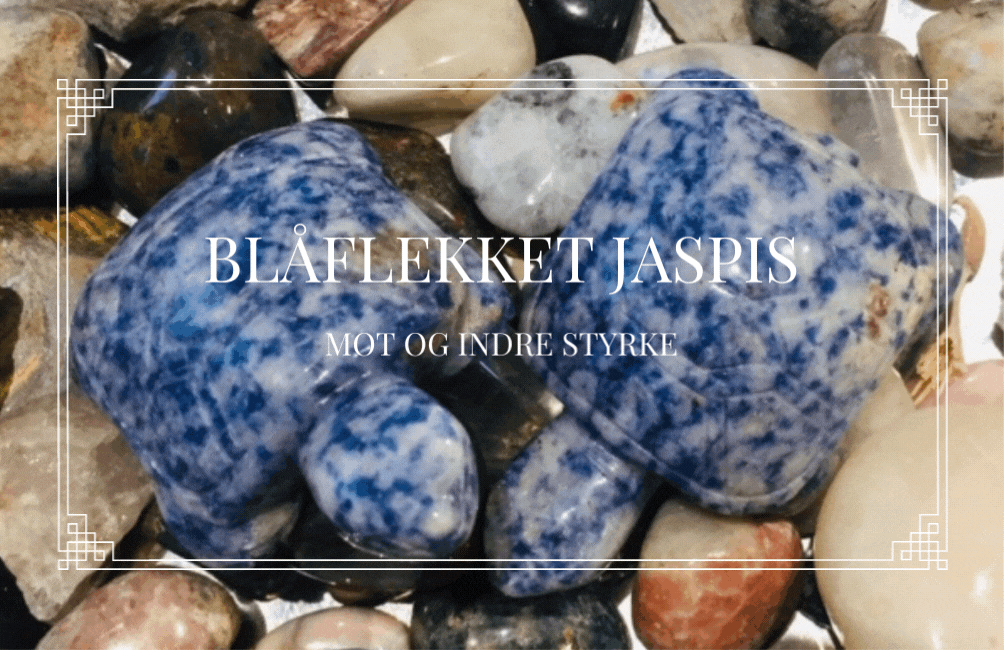 Hovedbilde Blåflekket Jaspis Hjerte 4cm