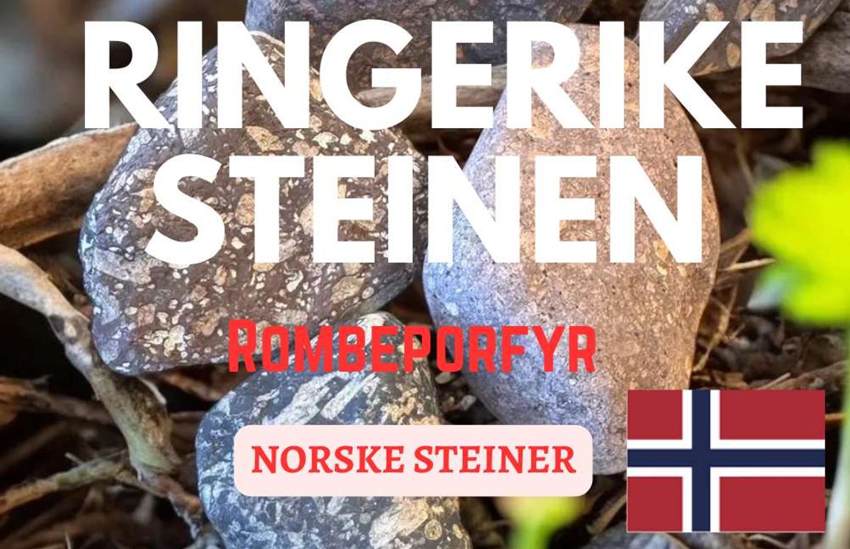 Ringerike Steinen -  Rombeporfyr - Kun Steinkort