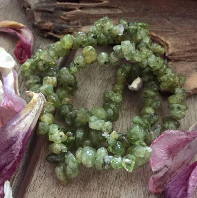 Hovedbilde Armbånd Peridott Chips