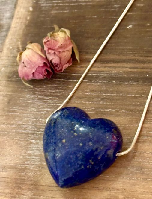 Hovedbilde Lapis Lazuli Hjerteanheng ...