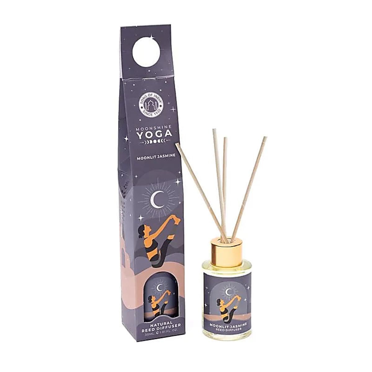 Moonshine Yoga Reed Diffuser - Moonlit Jasmine