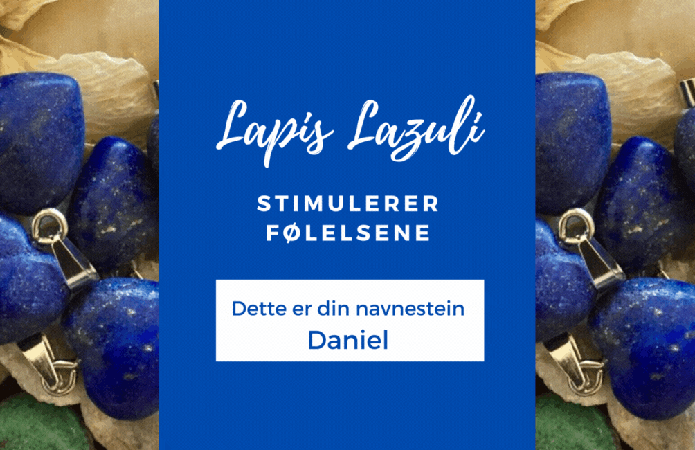 Hovedbilde Daniel - Din Navnestein
