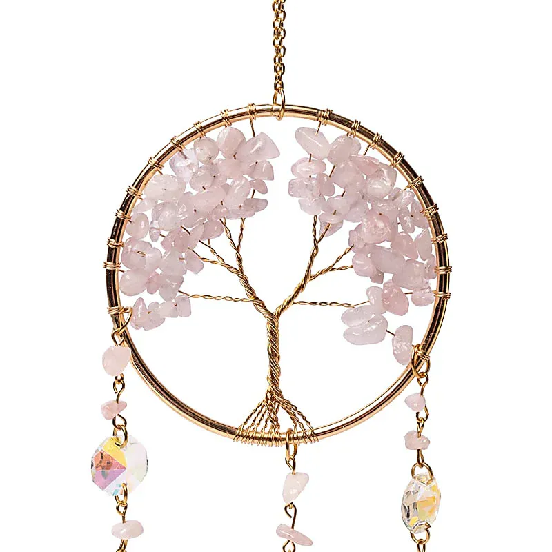 Solfanger Rosenkvarts Tree of  Life