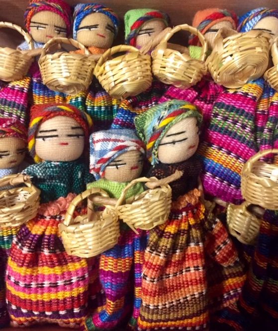 Hovedbilde MAGNET Bekymringsdukke Mayan ...