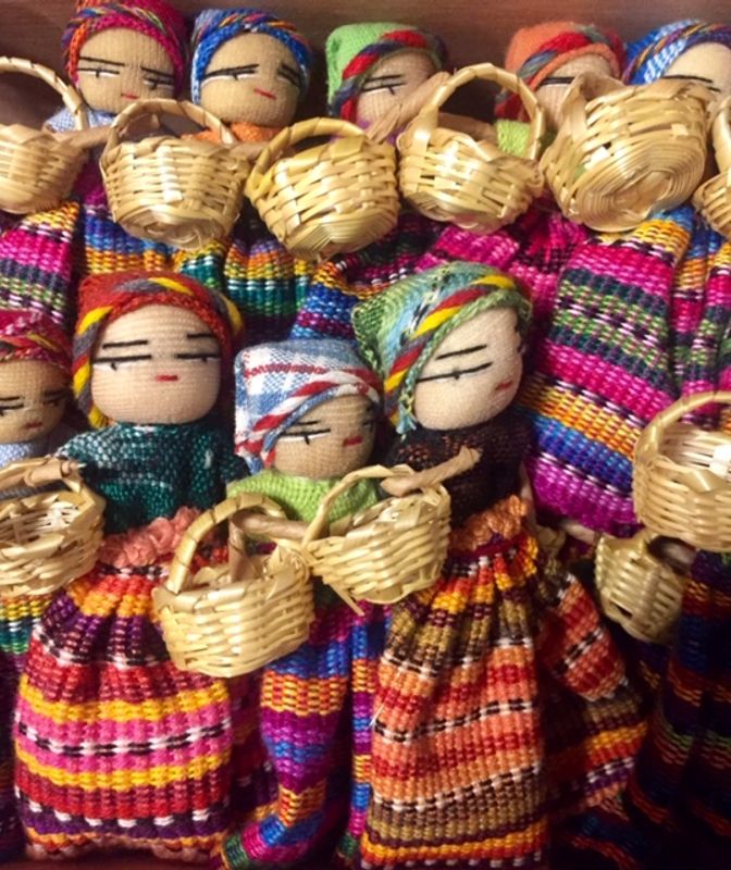 MAGNET Bekymringsdukke Mayan People