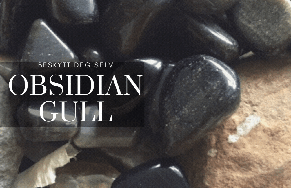 Hovedbilde Obsidian Gull Lommestein