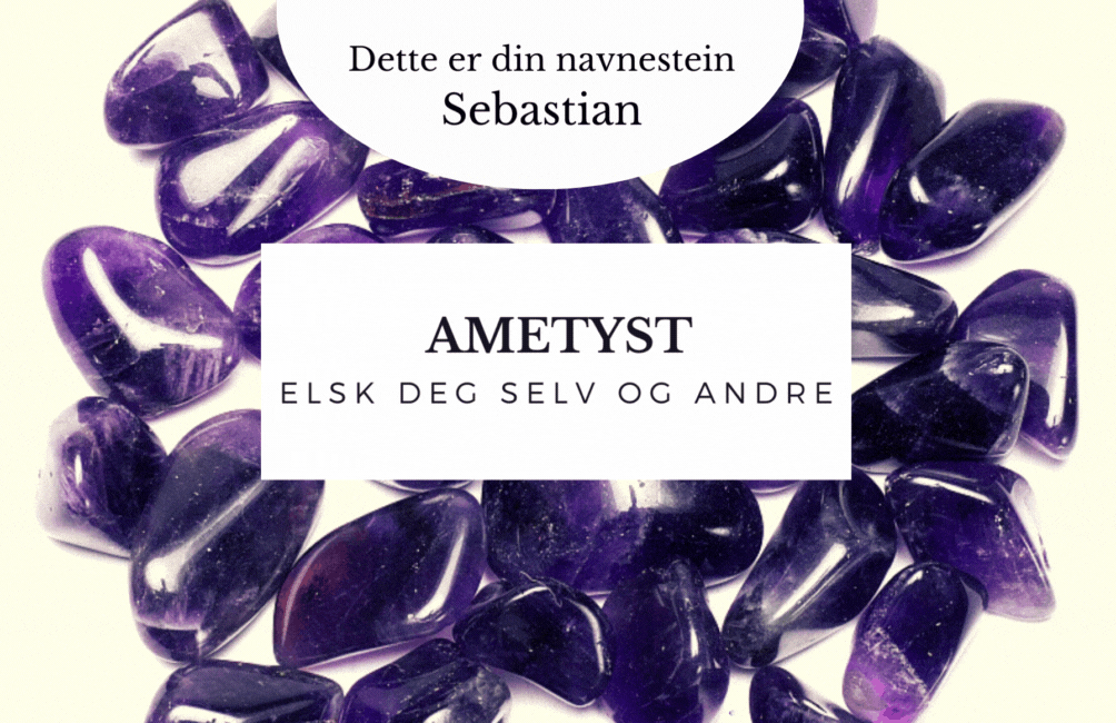 Hovedbilde Sebastian - Din Navnestein