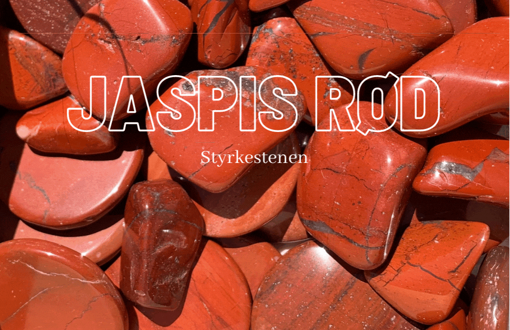 Jaspis Rød XL