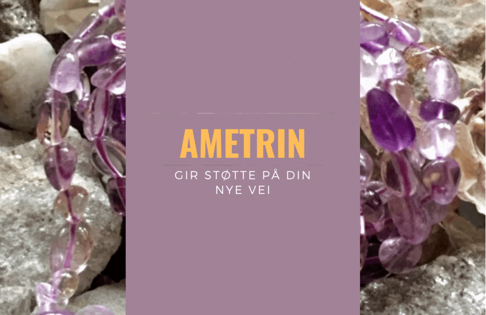 Hovedbilde Ametrin Dobbel Pointed Anheng
