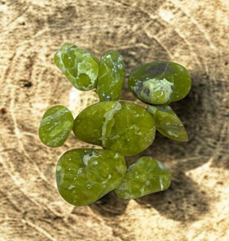 Lizarditt Norsk Jade - Liten størrelse 0.75-1,5cm