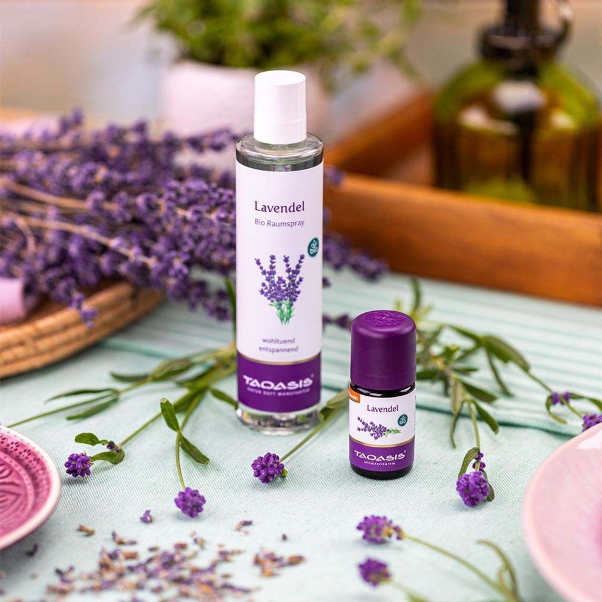 Lavendel Fine Bio/Demeter Essensiell 5ml Olje - Taoasis