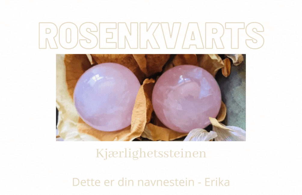 Hovedbilde Erika - Din Navnestein