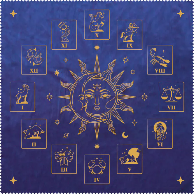 Hovedbilde Kortmatte Zodiac 50x50cm