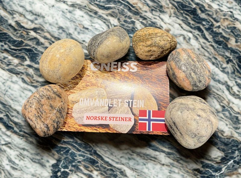 Gneiss XL 25-40gram - Stein fra Norge