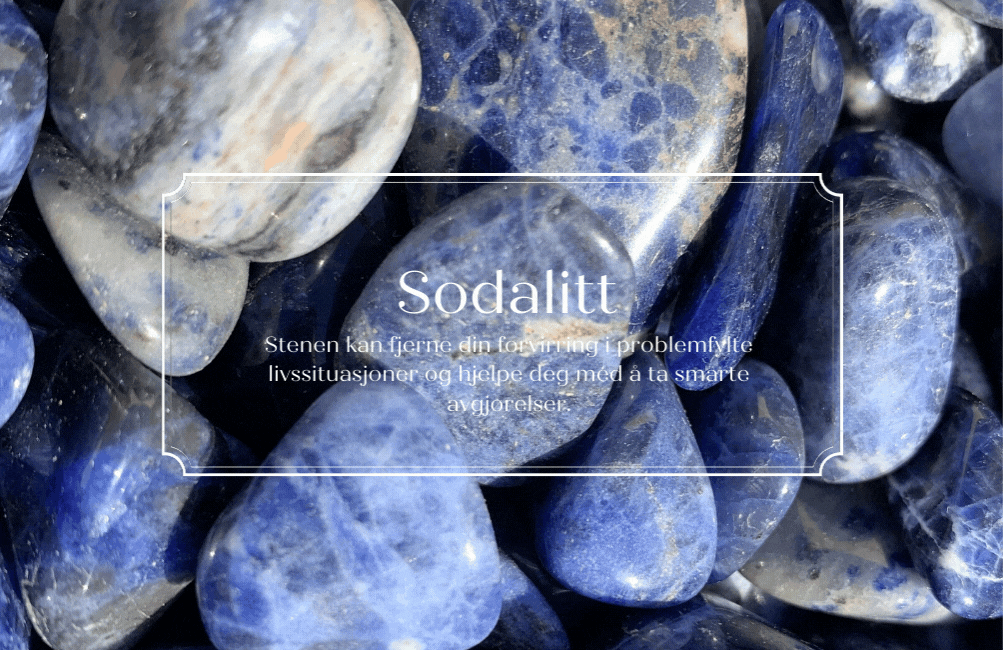 Sodalitt Råstein 510 gram - Kun 1 eksemplar
