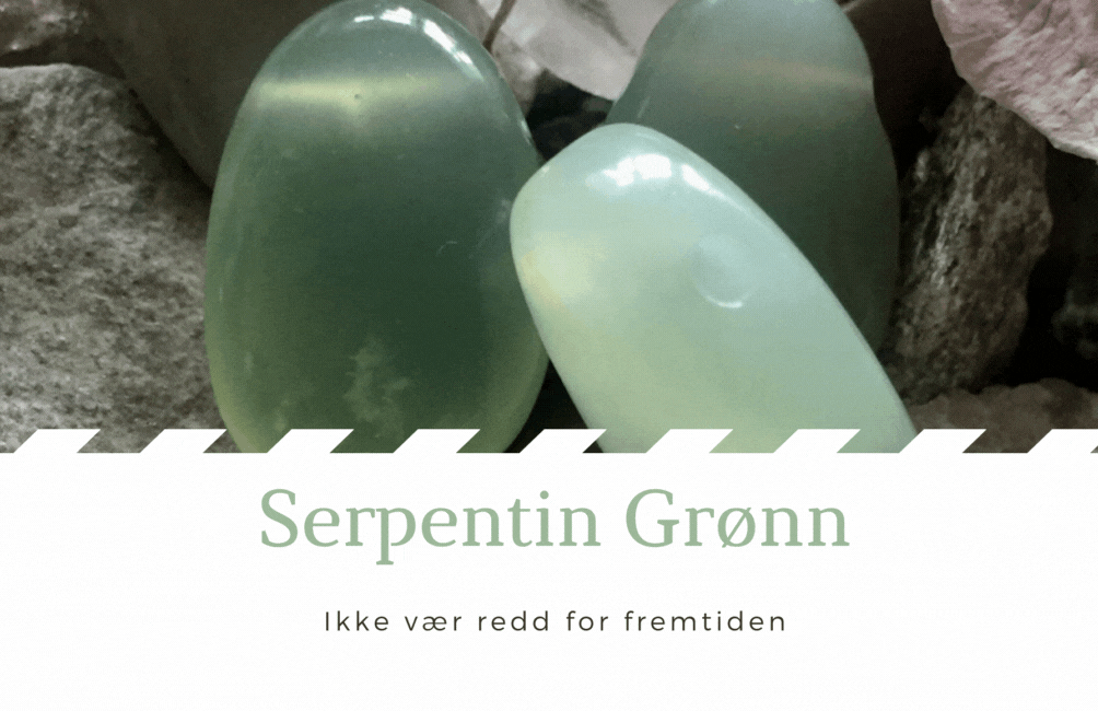 Dråpe Anheng Lys Grønn Serpentin - New Jade