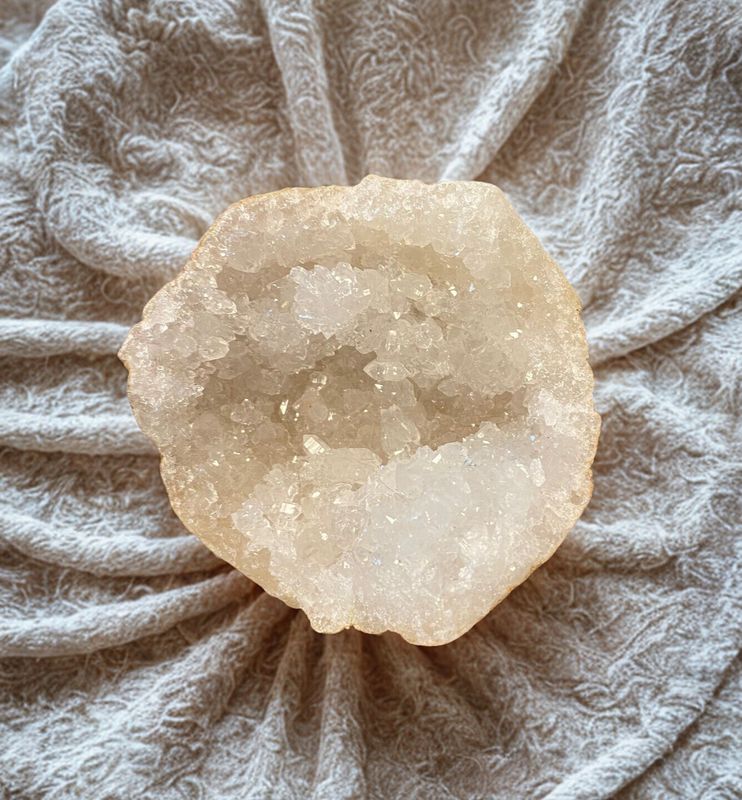 Bergkrystall Geode 168gram - Kun 1 eksemplar