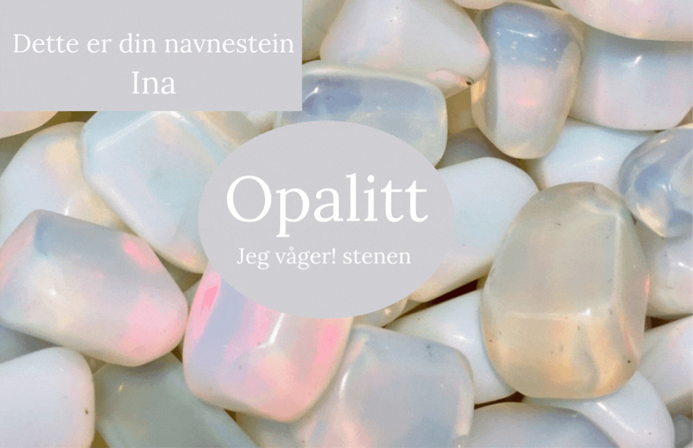 Hovedbilde Ina - Din Navnestein