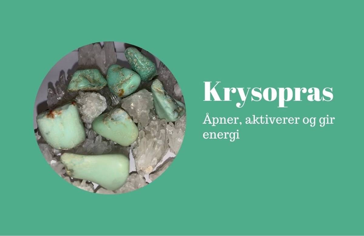 Armbånd Krysopras Nuggets