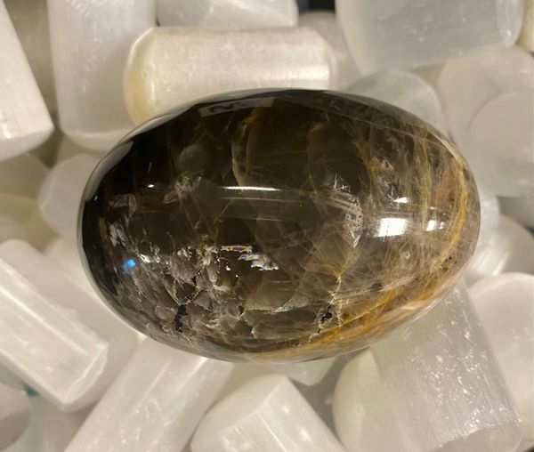 Hovedbilde Månesten Svart Jumbo 125gram ...