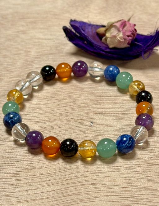 Hovedbilde Armbånd Chakra 7 Stones 8mm