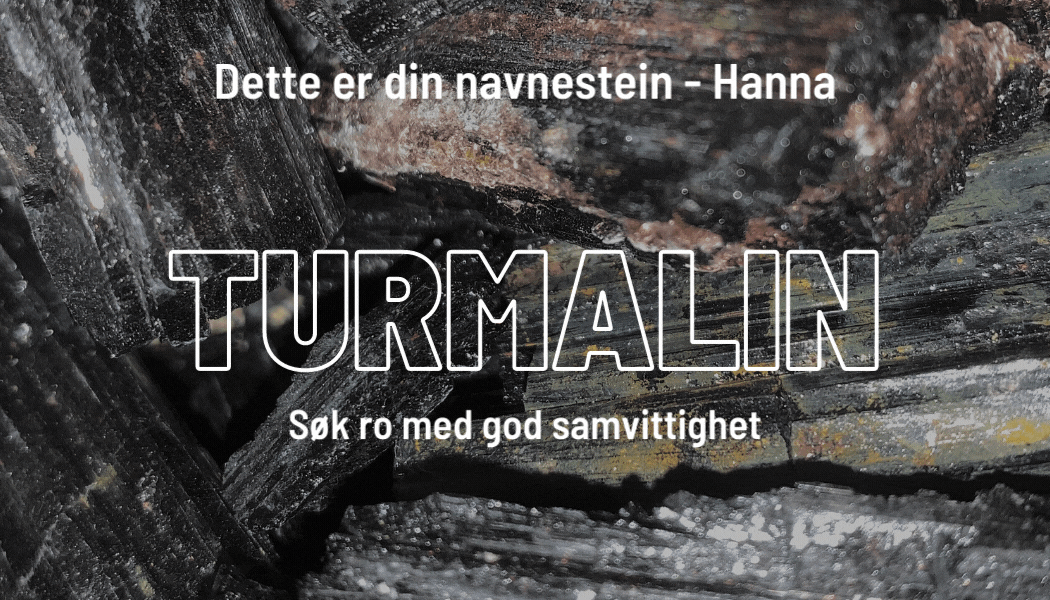 Hanna - Din Navnestein