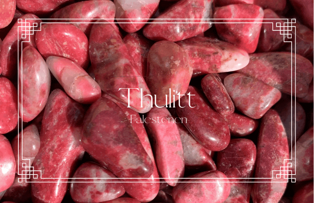 Hovedbilde Thulitt Råstein 1385 gram - ...