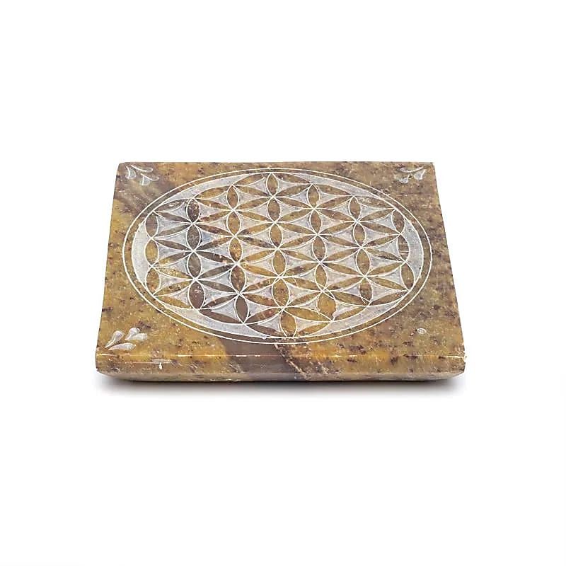 Røkelseholder Kleberstein Flower of Life
