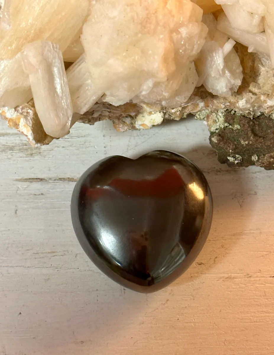 Hematitt Hjerte 4,5cm
